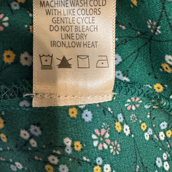 Green Floral Women's Top BCBG MaxAzria - Picture 5 of 5